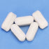 5-Pack Stir Bar Set, 10 mm PTFE-Coated Magnetic Stirring Bars White Laboratory Stir Mixer for Stirrers, 5 PK...