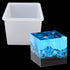 4 Inches Cube Silicone Molds Square Silicone Molds Resin Epoxy Casting Molds...