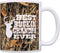 ThisWear Grandpa Gifts Hunting Camo Best Buckin' Grandpa Ever Gift 11oz Ceramic Coffee Mug with Handle Camo...