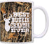 ThisWear Grandpa Gifts Hunting Camo Best Buckin' Grandpa Ever Gift 11oz Ceramic Coffee Mug with Handle Camo...
