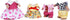 E-TING Family Set, Sweet Mother-Daughter Cool Father-Son Family Dress Up Set for 3-Inch and 2.25-inch Figure Town Series...