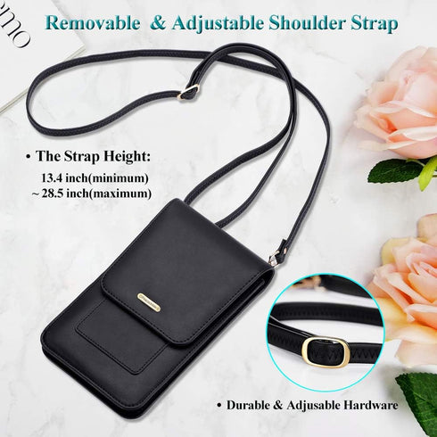 Peacocktion Small Crossbody Bags for Women, Travel Cell Phone Cross Body Purses with Card Slots...