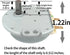 Samsung DE31-10172C Microwave Synchronous Turntable Motor SSM-16HR MDPJ030CF Upgraded from MDPJ030BF for Samsung Microwave Oven...