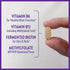 New Chapter Vitamin B Complex, Fermented Vitamin B Complex, USDA Organic, ONE Daily for Cellular Energy + Brain + Beauty, 100% Vegan, Gluten-Free ...