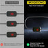 USB C to 12V Adapter, USB C to 12V Cigarette Lighter Adapter PD3.0 Type C Male to 12V Cigarette Lighter Socket Female Cable for Dash Cam Power Ban...