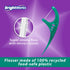 Brightworks ECO Sustainable Floss Picks - 270 Count - Made in USA100% Post-Consumer Recycled Plastic, Super Strong Mint-Flavored Floss with Micro-...