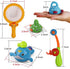 Dwi Dowellin Bath Toys Fishing Games Swimming Whales Bath Time Bathtub Toy for Toddlers Baby Kids Infant Fish Set Age 18months and up...