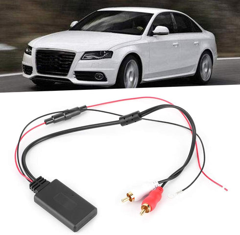 Bluetooth AUX Receiver Module, Universal Bluetooth Car Adapter 2 AUX?in Adapter Car Radio Bluetooth Module for Car Audio...