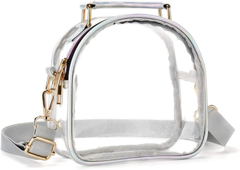 COROMAY Clear Purse for Women, Clear Bag Stadium Approved, Transparent Crossbody Bag...