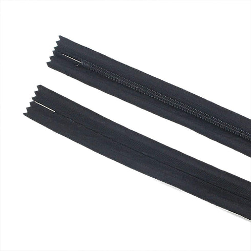 9 Inch Invisible Zippers Black 30 PCS Bulk Nylon Coil Hidden Zippers for Sewing Pillow Cushion Dress Crafts Purse Bag Coat DIY 23cm Closed Ended H...