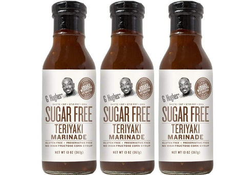 G Hughes Sugar Free Original Teriyaki Sauce 13 oz (3 Pack)...