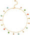 Fettero Cute Choker Necklace for Women Colorful Daisy Flower Choker Cute Chain Choker Necklace Delicate Fashion Gold Dainty Simple Necklace for Wo...