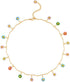Fettero Cute Choker Necklace for Women Colorful Daisy Flower Choker Cute Chain Choker Necklace Delicate Fashion Gold Dainty Simple Necklace for Wo...