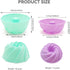 MURISE Mini Bundt Cake Pan for Baking, Silicone Bundt Cake Pan Nonstick, 3.07 Inch Small Bundt Cake Pan, Mini Cake Mold for Cupcakes, Jellies, 12 ...