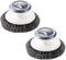 2Pcs Stainless Steel Wool Scrubber with Handle, Dish Scrubber Cleaning Supplies for Pots, Pans, Grills, Dishes...
