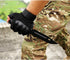 Tactical Rubber Knife,Military Training ABS Plastic Dagger M9 M16 Fixed Blade Knives Scabbard Model Kit for Airsoft GunToy Martial Arts Pretend Pl...