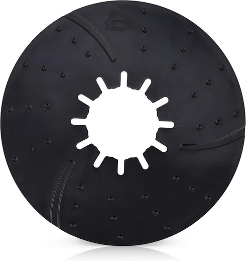 Camp'N Fifth Wheel Hitch Lube Plate - 10" Ultra Low Friction Lube Disc (Black)...