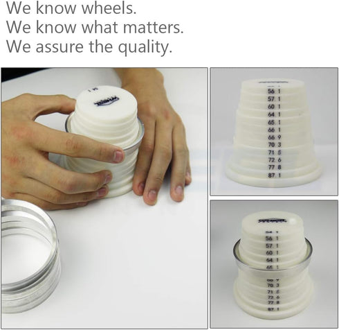 WHEEL CONNECT Hub Centric Rings,73.1 to 56.1, Aluminium Alloy Hubrings 56.1 to 73.1 Set of 4, O.D:73.1-I.D:56.15 (56.1) mm. A...