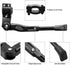 Bike Kickstand Adjustable Aluminium Alloy Bicycle Kickstand Bike Side Kickstand Fit for 22" 24" 26" 28" Mountain Bike/700 Road Bike/BMX/MTB (Black...