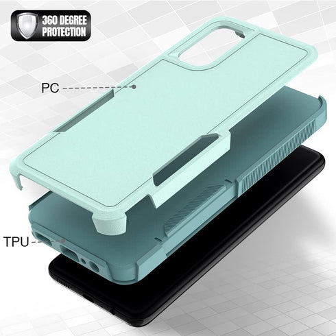 Galaxy A13 5G Case, Samsung A13 4G Case, Shockproof, Strong and Durable Phone Protective Case for Samsung Galaxy A13 5G, Light Blue...