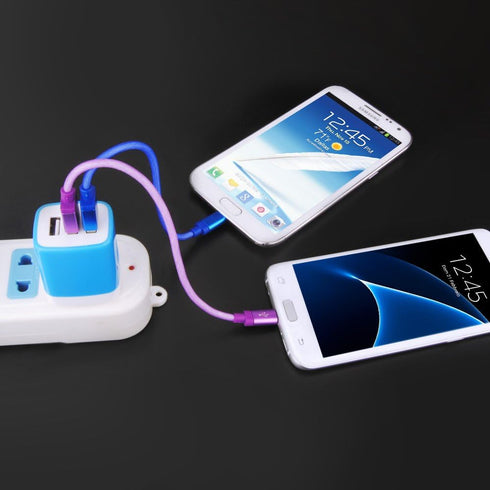 USB Charger Plug, HOOTEK 2Pack 3.1A 3-Multi Port USB Wall Charge Brick Adapter Charging Block Cube Box for iPhone 16e/16/15/14/13 Pro Max/12/XS/X ...