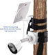 Outdoor Camera Mount, Pole Mount Bracket for Security Cameras, Battery Cameras, Outdoor Trail Camera or Solar Panels, 360° Rotating Adjustable Sur...