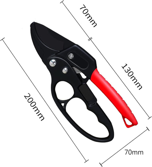 Hand Pruner? Pruning Shear?Garden clippers, snip scissors, ratchet pruning shears, work 3 times easier, gardening tools, sharp garden scissors, ar...