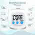 Timers 4 Pack Digital Kitchen Timer Magnetic Digital Timer with Big Display Loud Ring Cooking Timers for Kitchen Electronic Timer for Classroom, G...