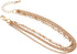Rosemarie & Jubalee Women's Chic Ankle Bracelet Metal Chains Designer Style Anklet...