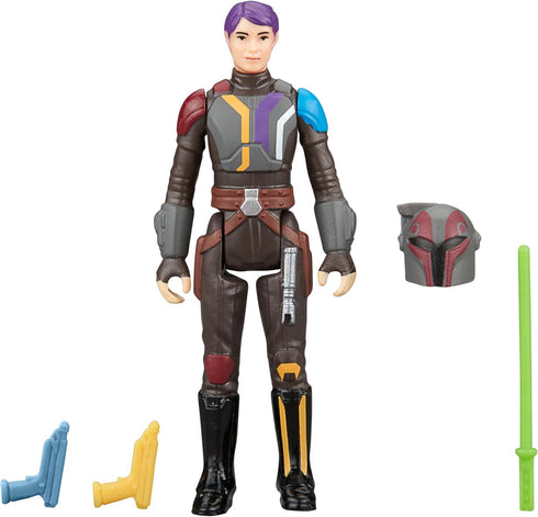 Star Wars Sw Retro MeridianStar Wars - The Retro Collection - Sabine WREN Figure Ahsoka - 9.5 cm Action Figures...