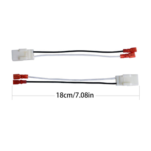 72-6514 2 X Pairs (4 Pack) Wire Cable Wiring Harness for Chrysler Dodge Vehicles Speakers Adapter Connector Adaptor Plug...
