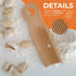 Unique Curved Gnocchi Board Paddle, Unique Curved Design for Handmaking Italian Gnocchi Pasta. Perfect Ridges that Form the Grooves on the Gnocchi...