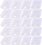Battery Organizers AA/AAA Battery Containers Holders Compact Portable Storage Cases Insulative Plastic Clear Protective Battery Cases for Travelli...