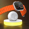 JOYROOM for Apple Watch Charger Stand, Portable Magnetic Charging Dock with USB C Cable & 7 Colorful Light, Fast iWatch Charger Stand Compatible w...