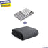 YnM Cotton Duvet Cover for Weighted Blankets (Penguin, 41''x60'')...
