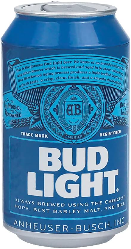 Bud Light Wireless Earbuds - Can Shaped Charging Case, High-Definition Stereo Sound, 9 Hours of Playtime, Bluetooth 5.0, Voice Assistant Compatibl...