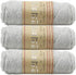 3 Balls Thick Warm Alpaca Wool Mink Cashmere Knitting Yarn for Crocheting Hand-Woven 300g (Light Gray)...