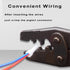 50pcs Closed End Crimp Connectors, AWG8-6 Insulation Wire End Caps Protective Nylon Wire Crimps Terminal (CE8)...