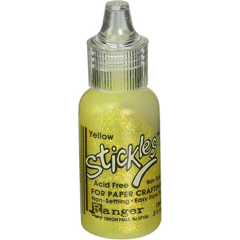 Ranger 1/2 Ounce Stickles Glitter Glue, Yellow...