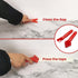 SNAILGARDEN 2 Rolls Bath Sealant Strip, Acrylic Adhesive Caulk Strip with 2-Strips Tapes, Waterproof Sealant Tape with 2Pcs Caulking Tools for Bat...