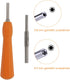 Gamebit Screwdriver Kit, 3.8mm 4.5mm Double Ended Bit Security Gamebit Screwdriver Set For Opening Nintendo Consoles GameCube Game Controller Cart...