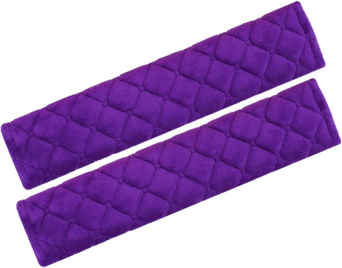 MIRKOO Car Seat Belt Cover Pad, 2-Pack Soft Car Safety Seat Belt Strap Shoulder Pad for Adults and Children, Suitable for Car Seat Belt, Backpack,...