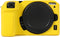 Rieibi Z30 Case, Soft Silicone Protective Case for Nikon Z30 Digital Camera, Lightweight Nikon Z30 Camera Case Cover Grip Body Skin - Yellow...