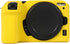Rieibi Z30 Case, Soft Silicone Protective Case for Nikon Z30 Digital Camera, Lightweight Nikon Z30 Camera Case Cover Grip Body Skin - Yellow...