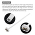 MECCANIXITY K Type Ceramic Kiln Furnace Probe Thermocouple Sensor for Muffle Furnace Oven, High Temperature -50 to 1300°C(-58 to 2372°F) 1.5x300mm...