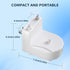 Wireless Electric Toothbrush Wall Charger Compatible with Philips Sonicare Electric Toothbrush HX6100, HX3000, HX6000, HX8000, HX9000, Portable, I...