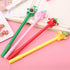 Cute Pens, Kawaii Animal Pens, Kawaii School Supplies Gel Ink Pens Boys Girls Cartoon Pens for Writing, Gifts for Children and Teachers Black Refi...