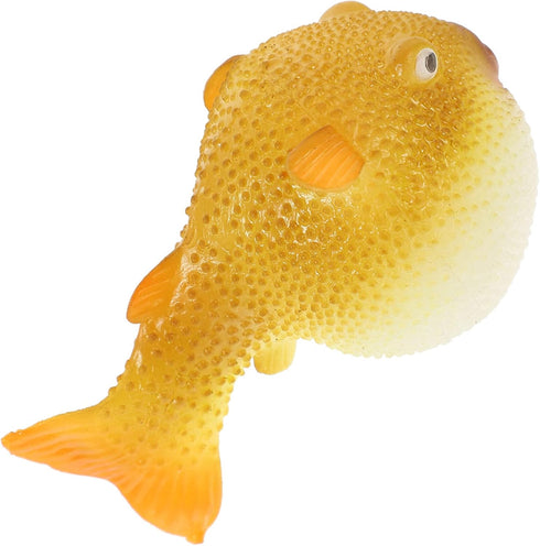 POPETPOP Luminous Puffer Fish Tank Aquarium Decoration, Fluorescent Simulation Puffer Cool Fish Tank, Fish Tank Decoration, Fake Fish Aquarium Orn...