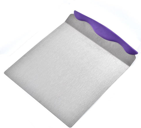 Cake Safe Lifter - 10" x 8" Stainless Steel Pizza Transfer Shovel Square Cake Tray Moving Plate Tool Cookie Spatula...