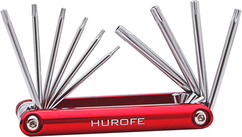 Chrome Vanadium Steel Wrench Set, 10-Piece, Includes Sizes T-6 to T-30...
